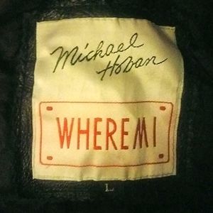 Vintage Michael Hoban 8 ball leather circa mid 80s